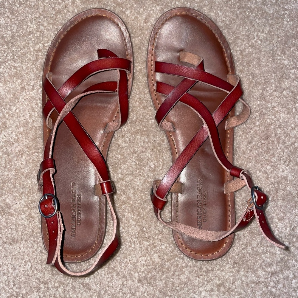 American Eagle strappy sandals